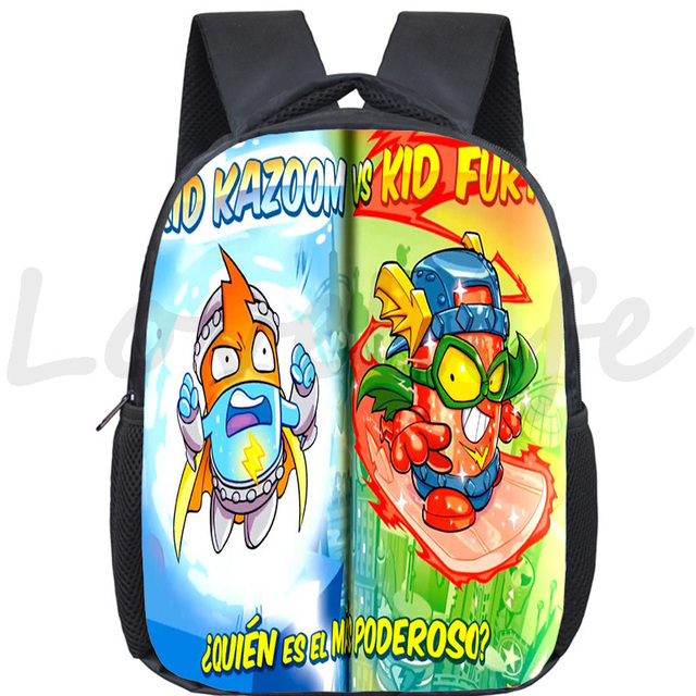 Super plecak dziecięcy Bookbags Super Zings, torba przedszkolna szkolna dla maluchów, chłopców i dziewczynek - prezent na start szkoły - Wianko - 34
