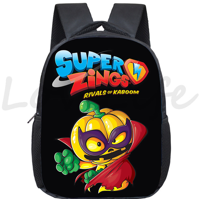 Super plecak dziecięcy Bookbags Super Zings, torba przedszkolna szkolna dla maluchów, chłopców i dziewczynek - prezent na start szkoły - Wianko - 14