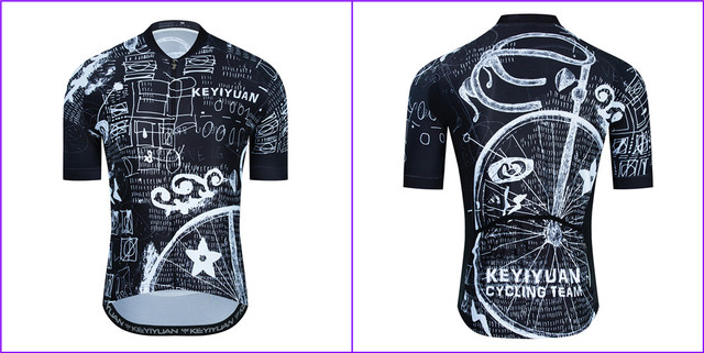Koszulka kolarska dla mężczyzn z krótkim rękawem KEYIYUAN 2022 Pro Team - Mtb/Szosowe - Bluza Roupa Ciclista Masculino Maillot Velo - Wianko - 12