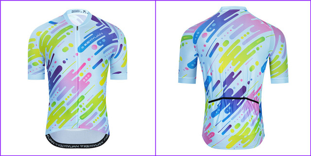 Koszulka kolarska dla mężczyzn z krótkim rękawem KEYIYUAN 2022 Pro Team - Mtb/Szosowe - Bluza Roupa Ciclista Masculino Maillot Velo - Wianko - 16