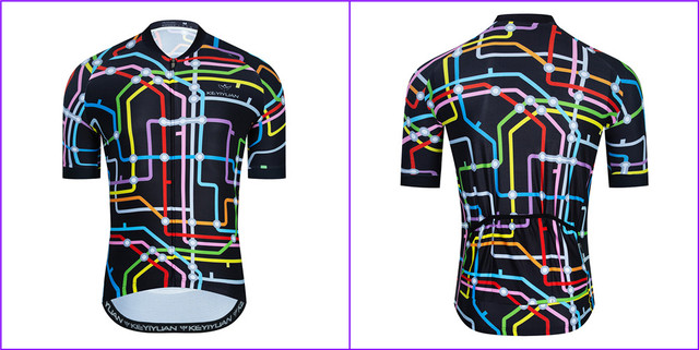Koszulka kolarska dla mężczyzn z krótkim rękawem KEYIYUAN 2022 Pro Team - Mtb/Szosowe - Bluza Roupa Ciclista Masculino Maillot Velo - Wianko - 8
