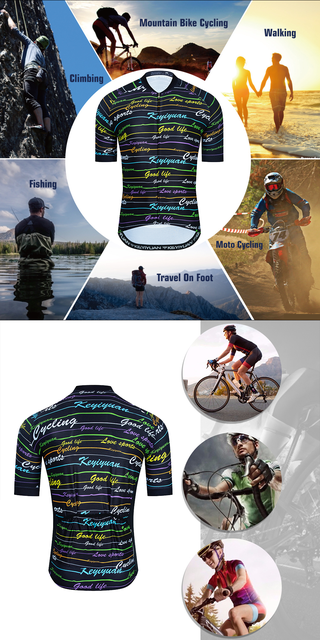Koszulka kolarska dla mężczyzn z krótkim rękawem KEYIYUAN 2022 Pro Team - Mtb/Szosowe - Bluza Roupa Ciclista Masculino Maillot Velo - Wianko - 5