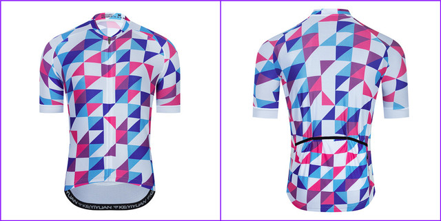 Koszulka kolarska dla mężczyzn z krótkim rękawem KEYIYUAN 2022 Pro Team - Mtb/Szosowe - Bluza Roupa Ciclista Masculino Maillot Velo - Wianko - 14