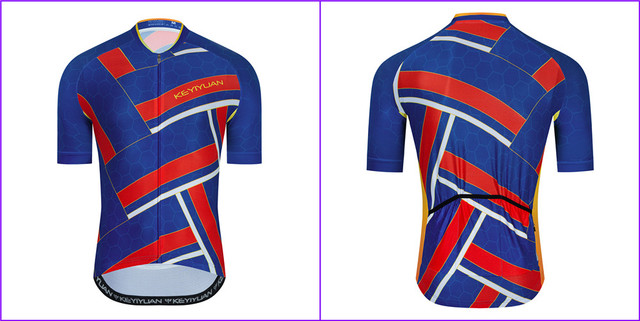 Koszulka kolarska dla mężczyzn z krótkim rękawem KEYIYUAN 2022 Pro Team - Mtb/Szosowe - Bluza Roupa Ciclista Masculino Maillot Velo - Wianko - 20