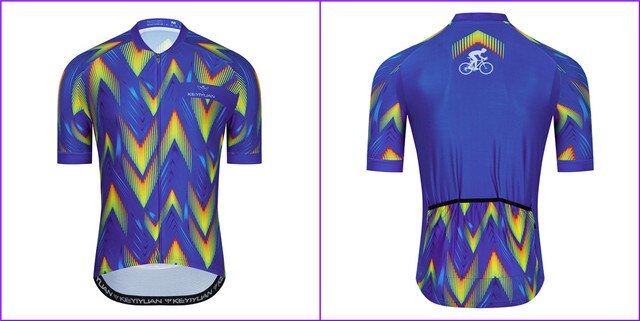 Koszulka kolarska dla mężczyzn z krótkim rękawem KEYIYUAN 2022 Pro Team - Mtb/Szosowe - Bluza Roupa Ciclista Masculino Maillot Velo - Wianko - 21