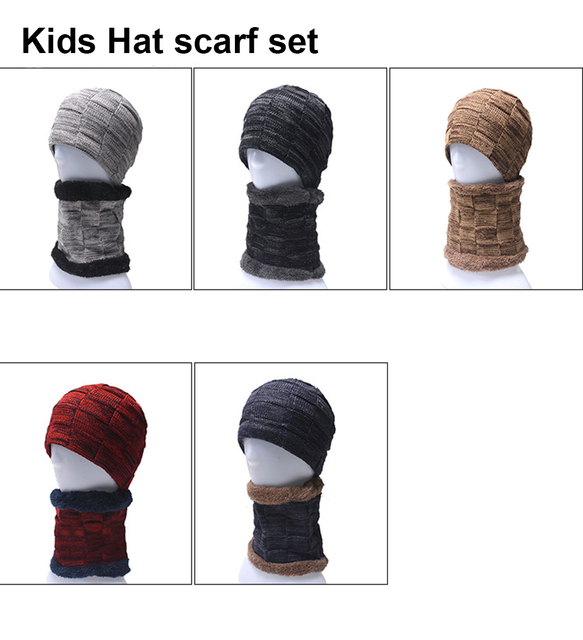 Zestaw zimowych akcesoriów: szalik, czapka beanie i ocieplacz na szyję - dla mężczyzn - turystyka i sport - Wianko - 7