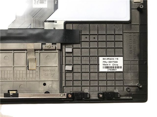 Nowy oryginalny Laptop Lenovo ThinkPad X1 Carbon 1st Gen (typ 34xx) z podświetlaną klawiaturą angielską i podpórką pod nadgarstki - pokrywa C, zestaw 00HT000 - Wianko - 4