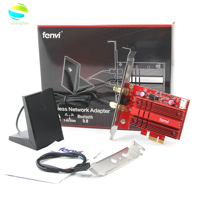 Dwuzakresowy adapter WiFi PCI Express bezprzewodowy 802.11ac-AC 9260, prędkość 2030 mb/s, Bluetooth 5.0, MU-MIMO, Windows 10 - Wianko - 3