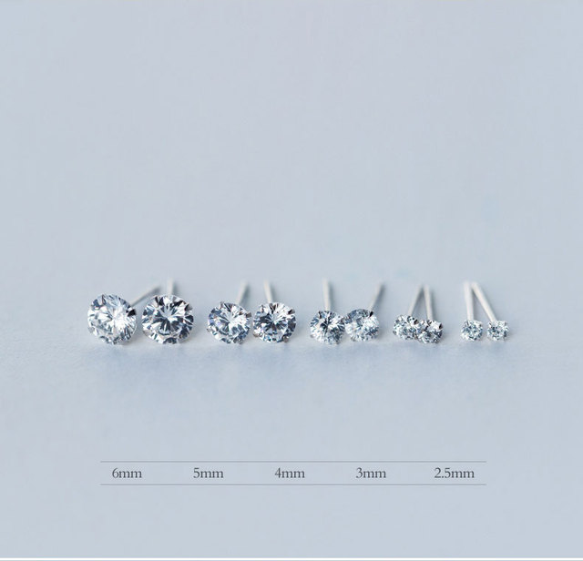 Kolczyki szpilki La Monada z koralikami, srebro 925 - minimalistyczne biżuteria dla kobiet - Wianko - 5