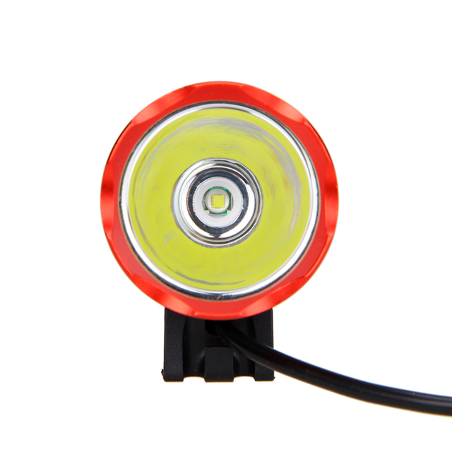 Reflektor rowerowy LED T6 z akumulatorem, opaska i tylne światła - 3 tryby przeciwpożarowe - Wianko - 9