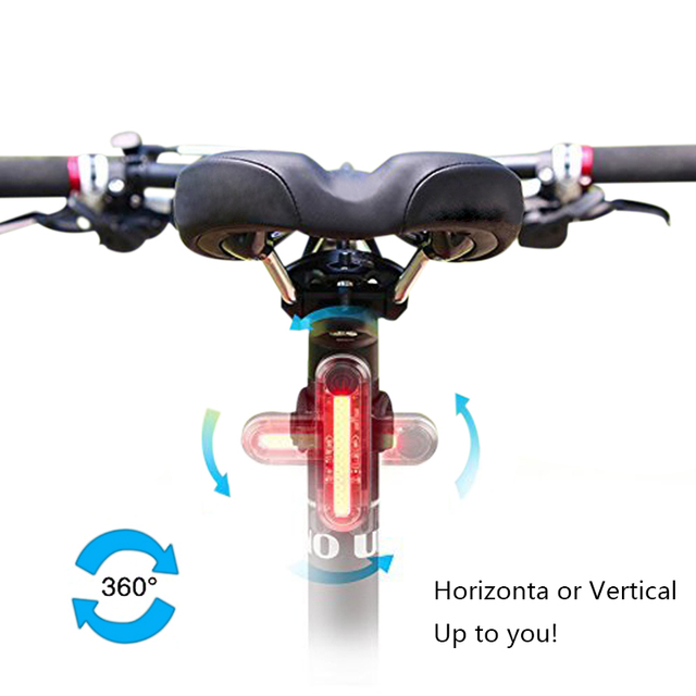 Reflektor rowerowy LED T6 z akumulatorem, opaska i tylne światła - 3 tryby przeciwpożarowe - Wianko - 24