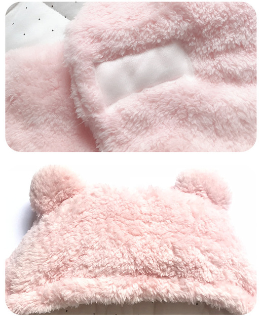 Gruby śpiwór z polaru dla noworodka - koc koperta, śpiwór niemowlęcy 0-9 miesięcy - Wianko - 5