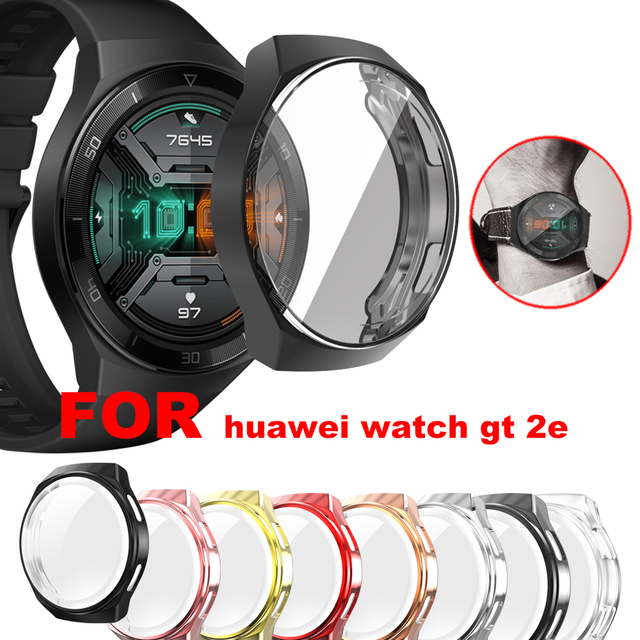 Pokrowiec miękki TPU na zegarek Huawei GT2e - ochronna obudowa shellcase zderzak pełny - akcesoria do zegarka GT 2E 2 E - Wianko - 1