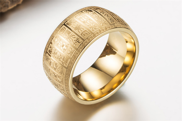 Nowość 2021: Inteligentny pierścień z motywem foki, wykonany ze stali nierdzewnej - szczęście w złotym wydaniu dla mężczyzn - Wianko - 4