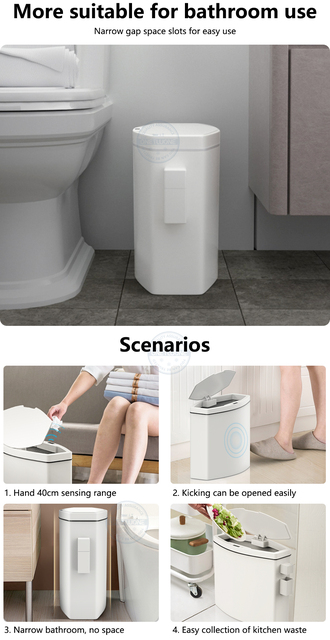 Przepychacz do toalet 14L - szczotka WC, kosz na śmieci wodoodporny, prasa, gospodarstwo domowe - Wianko - 26