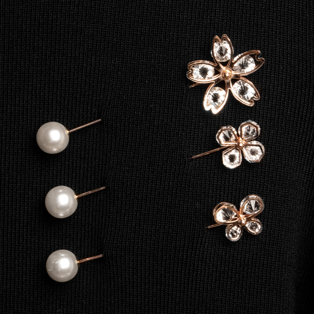 Perła broszka MUZHI New Fashion – luksusowa ozdoba z imitacją diamentu do dekoracji sukni i swetrów - Wianko - 31