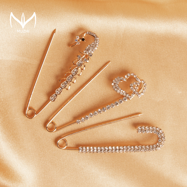 Perła broszka MUZHI New Fashion – luksusowa ozdoba z imitacją diamentu do dekoracji sukni i swetrów - Wianko - 20