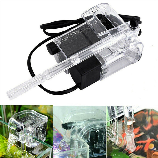 Mini filtr akwariowy zewnętrzny - rozłączalny do pomp wodnych, wodospadów i konfiguracji tlenu w akwarium - Wianko - 6