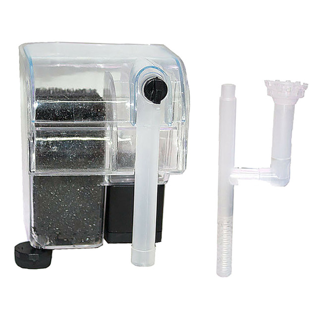 Mini filtr akwariowy zewnętrzny - rozłączalny do pomp wodnych, wodospadów i konfiguracji tlenu w akwarium - Wianko - 2