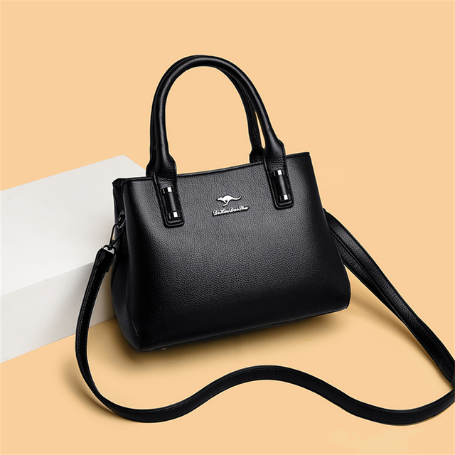 Damska skórzana torba na ramię Fashion Luxury Shift - designerska i pojemna torba na co dzień w nowym stylu 2021 - Wianko - 13