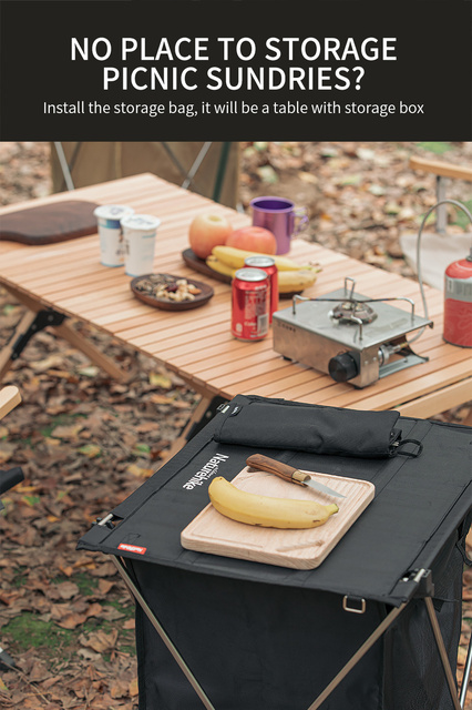 Składany stół piknikowy Naturehike z aluminium (model nh19jj-084) - Wianko - 3