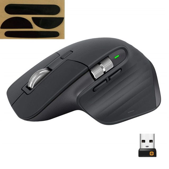 Naklejki podkładki Glide Curve Edge łyżwy dla myszy Logitech MX Master 2S/3 QX2B (2 zestawy) - Wianko - 8