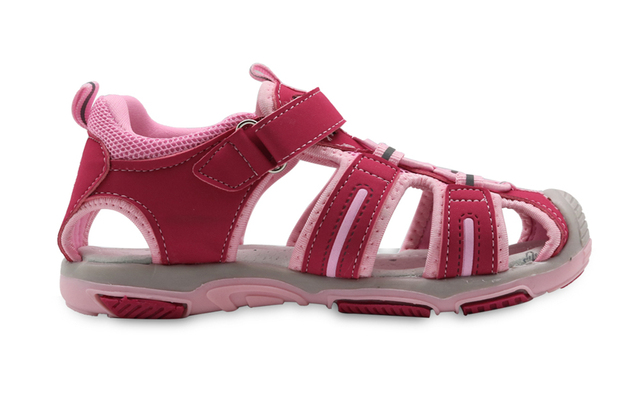 Dziewczęce sandały plażowe Apakowa z zamkniętymi palcami dla maluchów - letnie dziecięce buty wycinanka - Wianko - 23