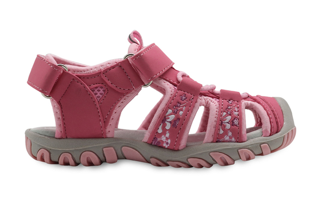 Dziewczęce sandały plażowe Apakowa z zamkniętymi palcami dla maluchów - letnie dziecięce buty wycinanka - Wianko - 17