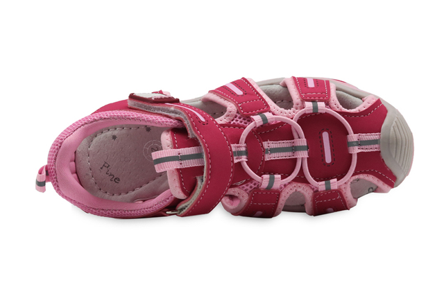 Dziewczęce sandały plażowe Apakowa z zamkniętymi palcami dla maluchów - letnie dziecięce buty wycinanka - Wianko - 25