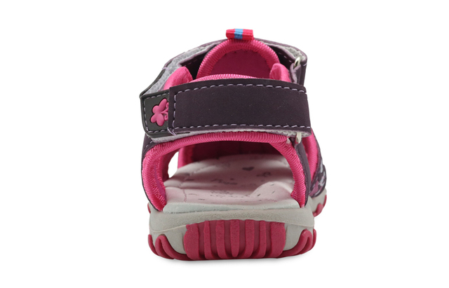 Dziewczęce sandały plażowe Apakowa z zamkniętymi palcami dla maluchów - letnie dziecięce buty wycinanka - Wianko - 14