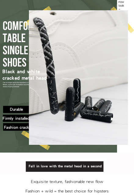 Błyskawica DIY Metal Aglets - Dekoracja do butów z wymiennymi luksusowymi Metal Aglets Shoelace Snake Cobra - Wianko - 2