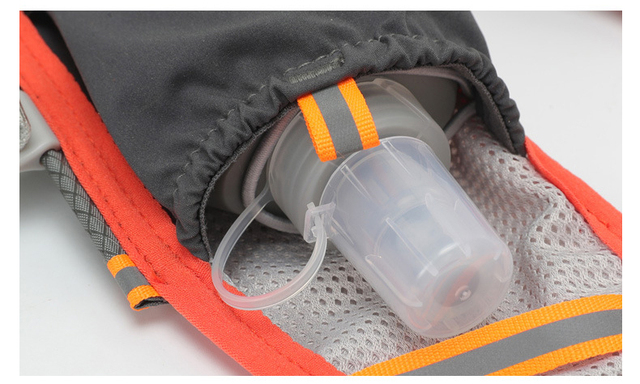 Lekki plecak Hydration Vest - torba do biegania, jazdy na rowerze, maratonów, pieszych wycieczek, ultra lekka, przenośna torba z 500 ml butelką wody - Wianko - 7