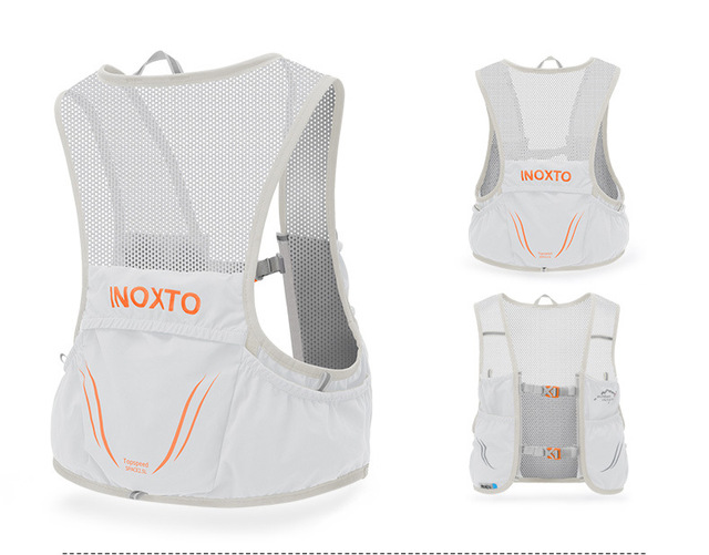 Lekki plecak Hydration Vest - torba do biegania, jazdy na rowerze, maratonów, pieszych wycieczek, ultra lekka, przenośna torba z 500 ml butelką wody - Wianko - 17