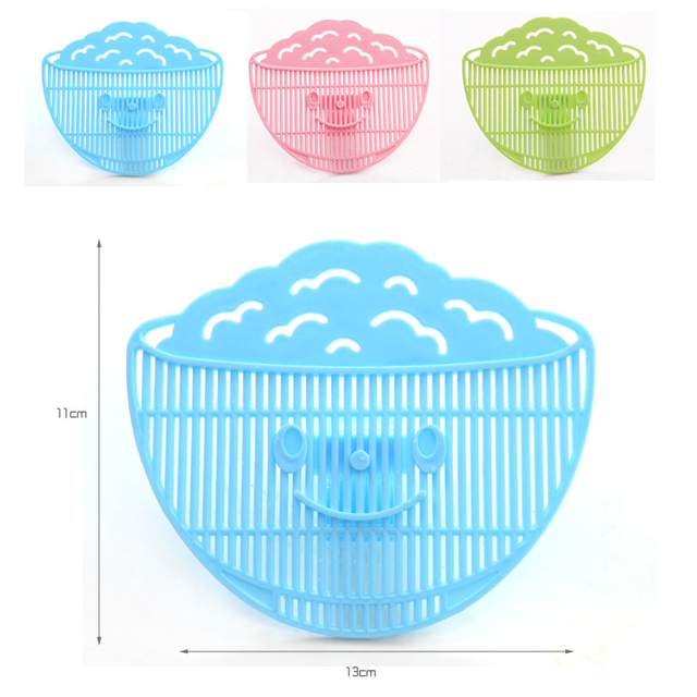 Durszczak o kształcie liścia ryżu do mycia i czyszczenia warzyw - gadżet kuchenny - Wianko - 3