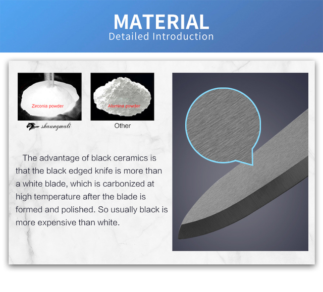 Noż Ceramika Kuchenna 5 Cal Tasak Warzywny Wyższej Jakości - Idealny do Obierania i Krojenia Ziemniaków - Wianko - 10