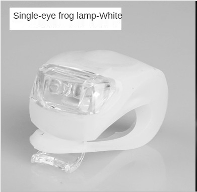 Lampa rowerowa LED przód i tył, wysoka jakość, silikonowa obudowa, wodoodporna, w kształcie żaby - Wianko - 8