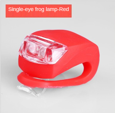 Lampa rowerowa LED przód i tył, wysoka jakość, silikonowa obudowa, wodoodporna, w kształcie żaby - Wianko - 9