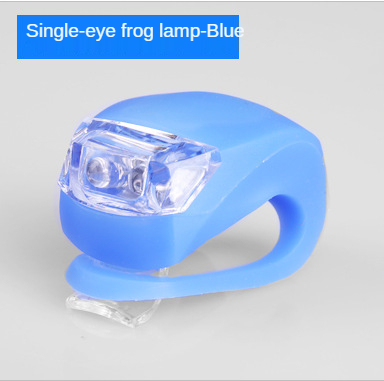 Lampa rowerowa LED przód i tył, wysoka jakość, silikonowa obudowa, wodoodporna, w kształcie żaby - Wianko - 7
