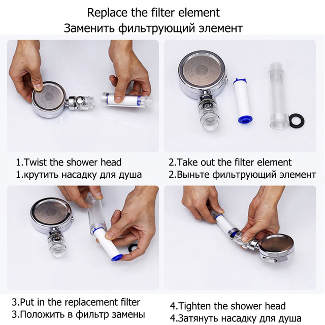 Filtr zamienny do ręcznej słuchawki prysznicowej z elementem filtrującym wykonanym z bawełny PP - Wianko - 6