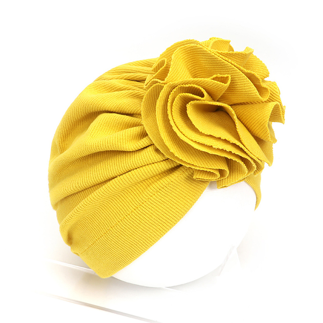 Elegancki turban dla niemowląt - okłady na głowę z bawełny dla dziewcząt - Wianko - 13