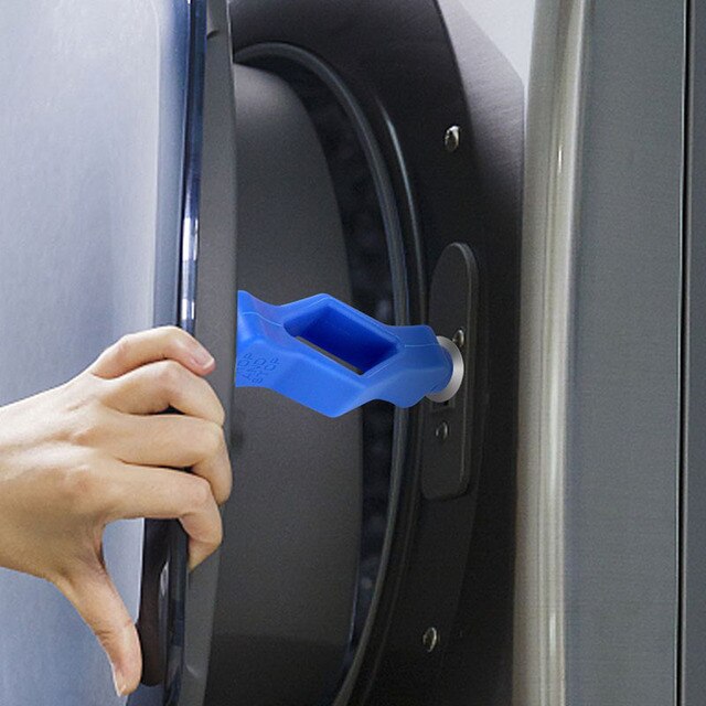 Podkładka ładunkowa z magnetycznym ogranicznikiem do drzwi - zapobiega zapachowi, wykonana z trwałego materiału TPU, narzędzie do prania (XHC88) - Wianko - 5
