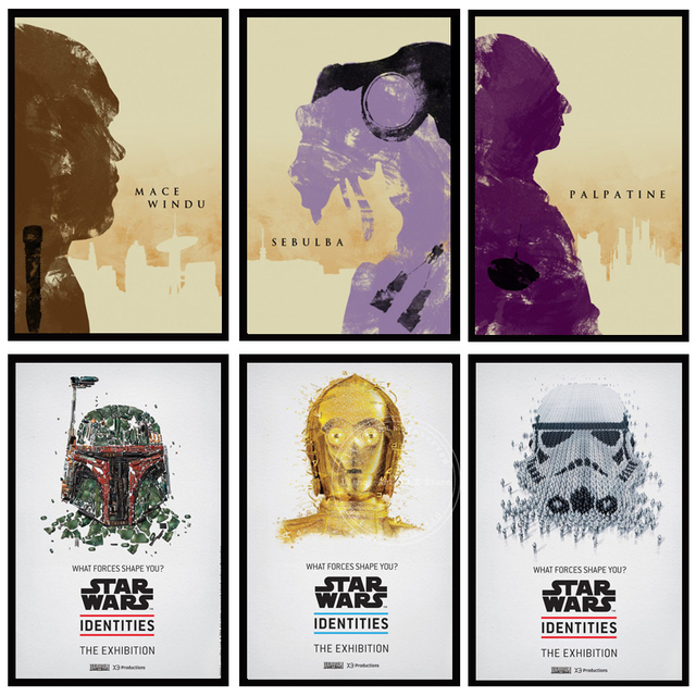 Filmowe obrazy na płótnie Jedi wojownik - plakat i druk obraz na ścianę - Wianko - 5