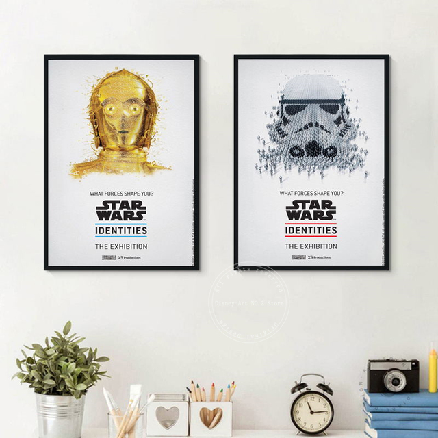 Filmowe obrazy na płótnie Jedi wojownik - plakat i druk obraz na ścianę - Wianko - 10
