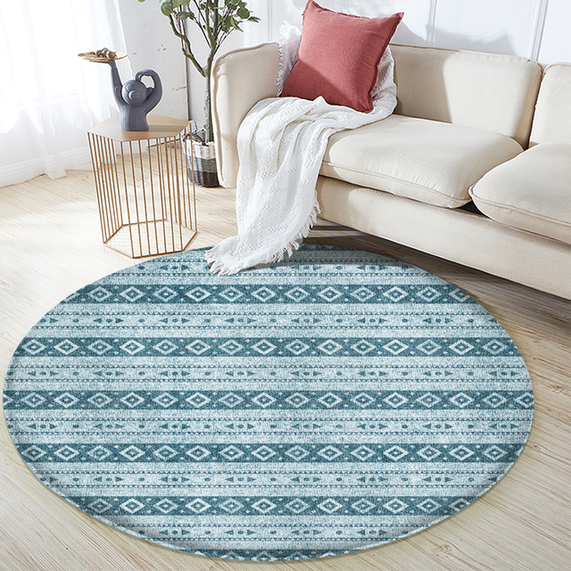 Nowoczesny dywan flanelowy na podłogę do salonu i sypialni z antypoślizgowym nadrukiem - Crapet - Wianko - 10