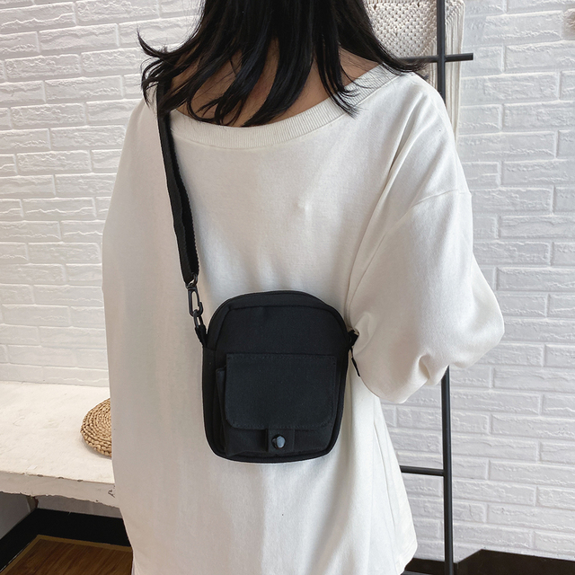 Koreańska torebka na ramię dla kobiet - modna, solidna, minimalistyczna 2021 - Wianko - 4