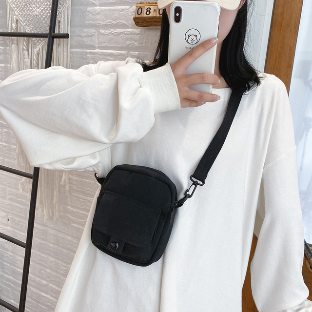 Koreańska torebka na ramię dla kobiet - modna, solidna, minimalistyczna 2021 - Wianko - 3