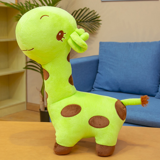 Pluszowa żyrafa miękka nadziewana lalka dla dzieci - 40-70CM - Wianko - 5