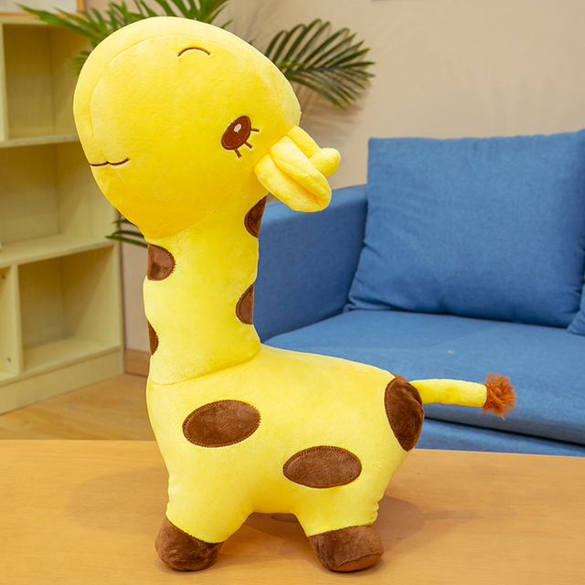 Pluszowa żyrafa miękka nadziewana lalka dla dzieci - 40-70CM - Wianko - 7