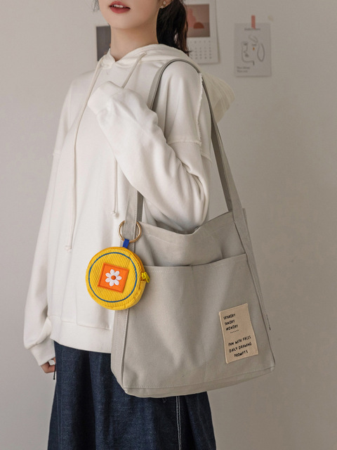 Śliczna moneta kiesa kobiet - mini portmonetka sztruks - okrągły mały portfel haft - torebka do zawieszenia - przenośny portfel na karty - mała torba - Wianko - 14