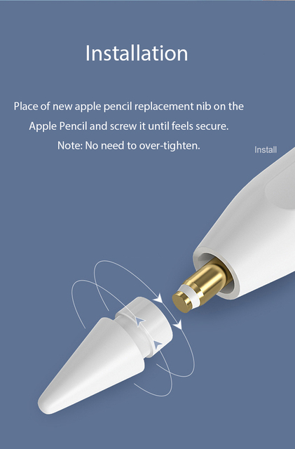 Zamiennik do pióra Apple Tip - wysoka czułość stalówki, wymiana zapasowa - Wianko - 7